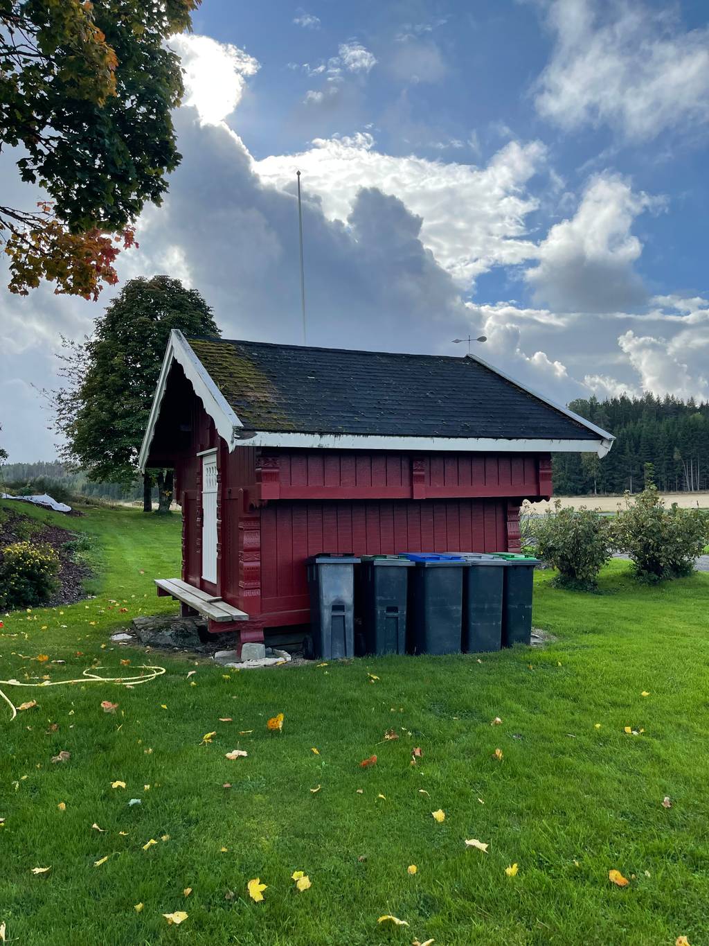 Kjøleskaps plass i bod